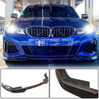 BMW řada 3 G20/G21 2018– Přední lip spoiler na nárazník Lip V3 (pro M-Sport 2018-2022, karbon) fotografie 5