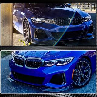 Přední lip spoiler na nárazník Lip V3 (pro M-Sport 2018-2022, karbon) BMW řada 3 G20/G21 2018– fotografie 4