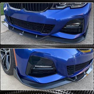 Přední lip spoiler PD-Style (pro M-Sport 2018-2022, karbon) BMW řada 3 G20/G21 2018– fotografie 3