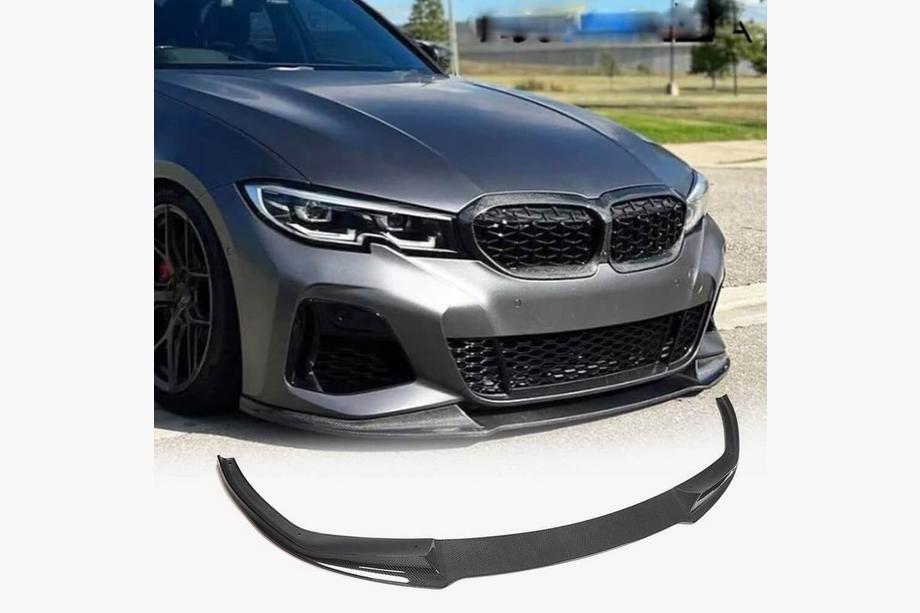 BMW řada 3 G20/G21 2018– Nástavec předního nárazníku Lip V5 (pro M-Sport 2018-2022, karbon) Image