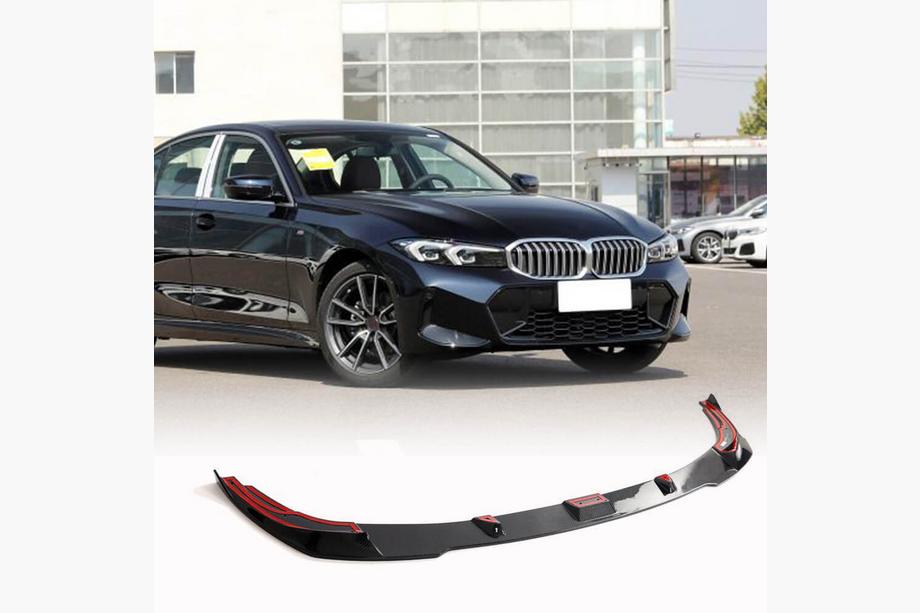 BMW řada 3 G20/G21 2018– Lip spoiler předního nárazníku Lip V1 (pro M-Sport 2022+, karbon) Image