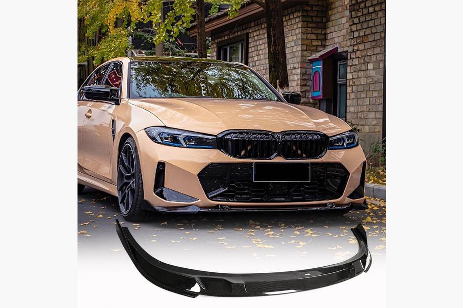 BMW řada 3 G20/G21 2018– Lip spoiler na přední nárazník Lip V2 (pro M-Sport 2022+, karbon) Image
