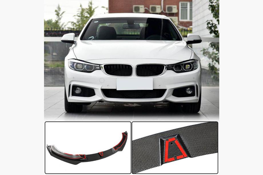 BMW řada 4 F32/F33/F36 2012–2020 Přední lip spoiler nárazníku Lip V2 (pro M-Sport, karbon) Fotografie 1