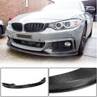 BMW řada 4 F32/F33/F36 2012–2020 Přední lip spoiler na nárazník Lip V3 (pro M-Sport, karbon) fotografie 1