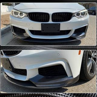 Přední lip spoiler na nárazník Lip V3 (pro M-Sport, karbon) BMW řada 4 F32/F33/F36 2012–2020 fotografie 3