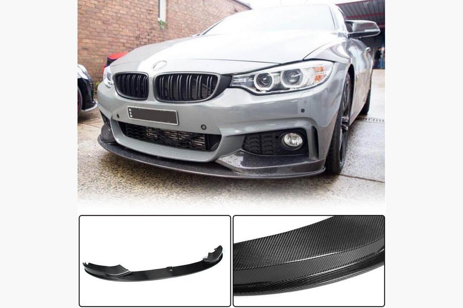 BMW řada 4 F32/F33/F36 2012–2020 Přední lip spoiler na nárazník Lip V3 (pro M-Sport, karbon) Image