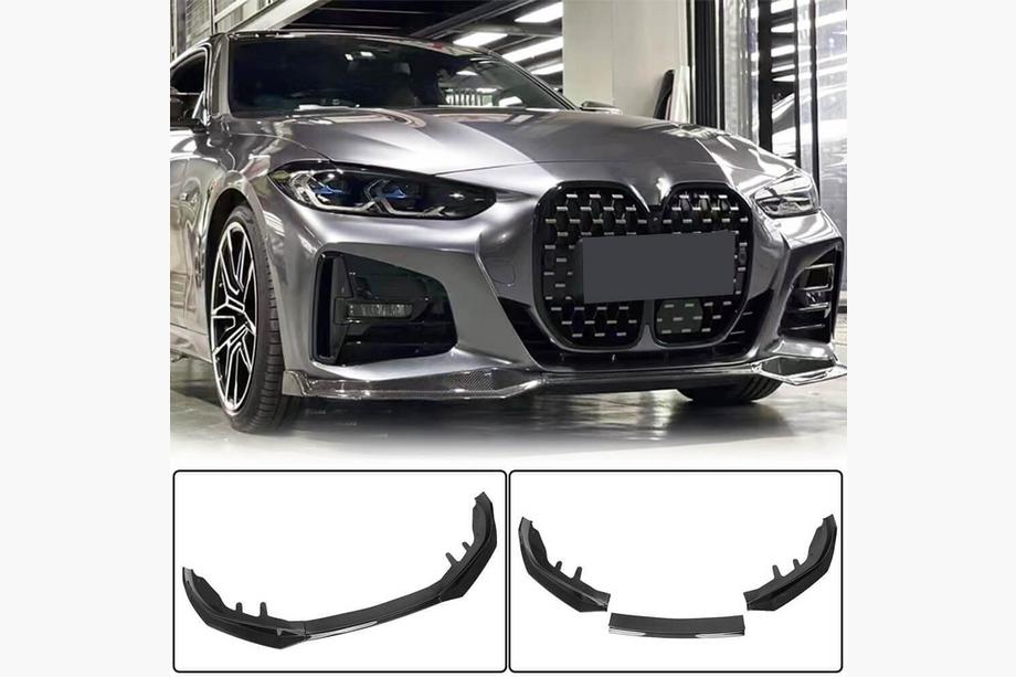 BMW řada 4 G22/23/26 2020– Přední lip spoiler nárazníku Lip V1 (pro G22/G23 M-Sport, karbon) Image