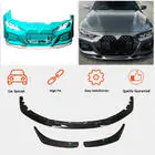 BMW řada 4 G22/23/26 2020– Přední lip spoiler V3 na přední nárazník (pro G22/G23 M-Sport, karbon) fotografie 2