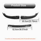 BMW řada 4 G22/23/26 2020– Lip spoiler předního nárazníku Lip V3 (pro G26 M-Sport, karbon) fotografie 5