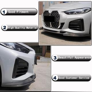 Přední lip spoiler V2 na nárazník (pro G26 M-Sport, karbon) BMW řada 4 G22/23/26 2020– fotografie 3