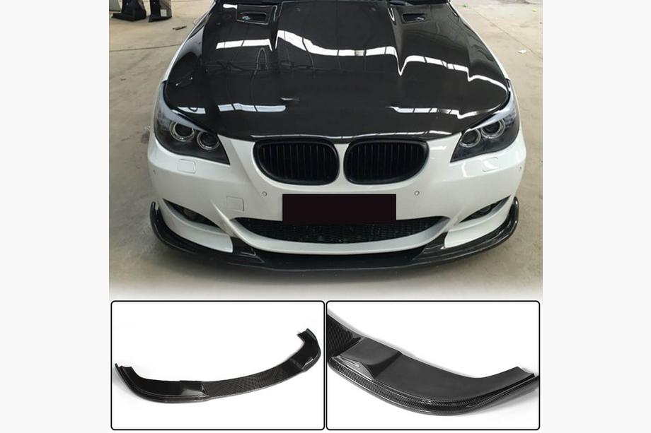 BMW řada 5 E60/E61 2003–2010 Lip spoiler předního nárazníku (pro M-Sport, karbon) Image