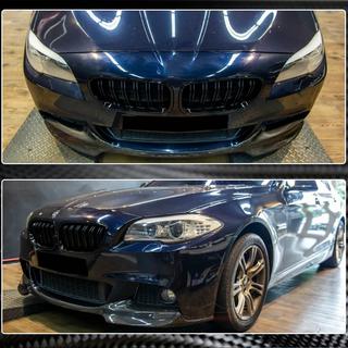 Nástavec předního nárazníku Lip V1 (pro F10 M-Sport, karbon) BMW řada 5 F10/F11 2010–2016 fotografie 3