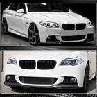 BMW řada 5 F10/F11 2010–2016 Karbonový lip spoiler předního nárazníku V2 (M-Sport) fotografie 4