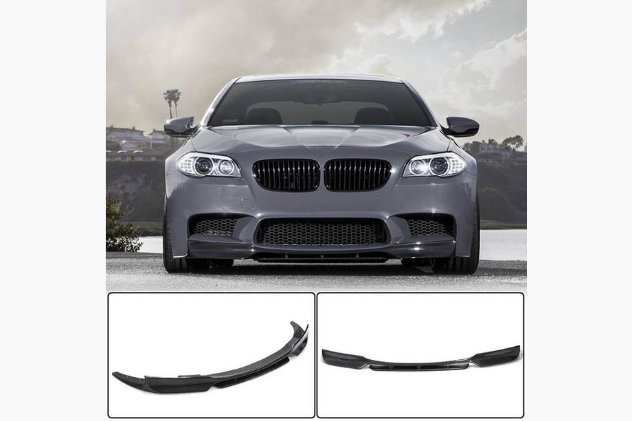 BMW řada 5 F10/F11 2010–2016 Lip spoiler na přední nárazník Lip V1 (pro F10 M5, karbon) Image