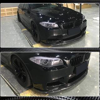 Nástavec na přední nárazník Lip V3 (pro F10 M5, karbon) BMW řada 5 F10/F11 2010–2016 fotografie 4