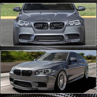 Lip spoiler předního nárazníku Lip V4 (pro F10 M5, karbon) BMW řada 5 F10/F11 2010–2016 fotografie 4