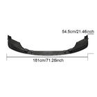 BMW řada 5 G30/G31 2017–2023 Přední lip spoiler nárazníku V2 (pro M5 F90 2020-2024, karbon) fotografie 6