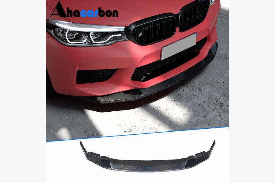 BMW řada 5 G30/G31 2017–2023 Lip spoiler předního nárazníku V3 (pro M5 F90 2017-2020, karbon) Image