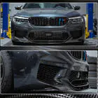 BMW řada 5 G30/G31 2017–2023 Nástavec předního nárazníku Lip V4 (pro M5 F90 2017-2020, karbon) fotografie 4