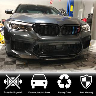 Nástavec předního nárazníku Lip V4 (pro M5 F90 2017-2020, karbon) BMW řada 5 G30/G31 2017–2023 fotografie 3