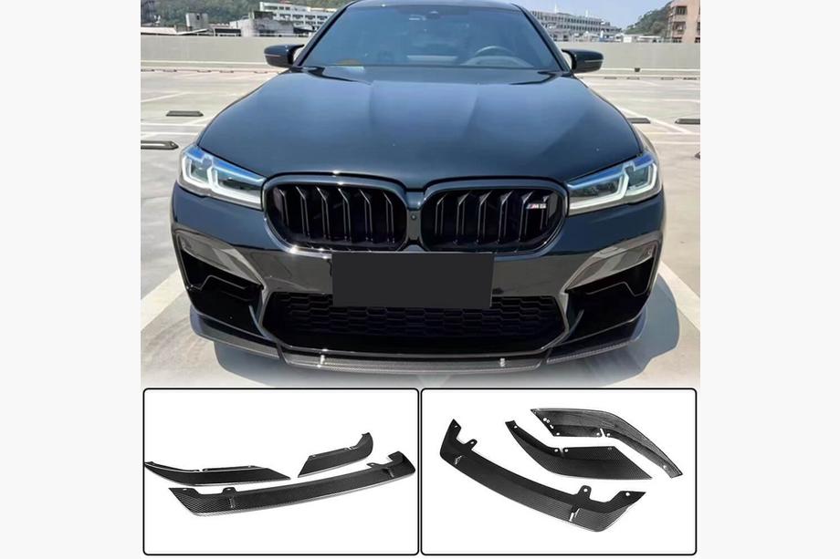 BMW řada 5 G30/G31 2017–2023 Přední lip spoiler (Lip V6) pro M5 F90 2020-2024, karbon Image