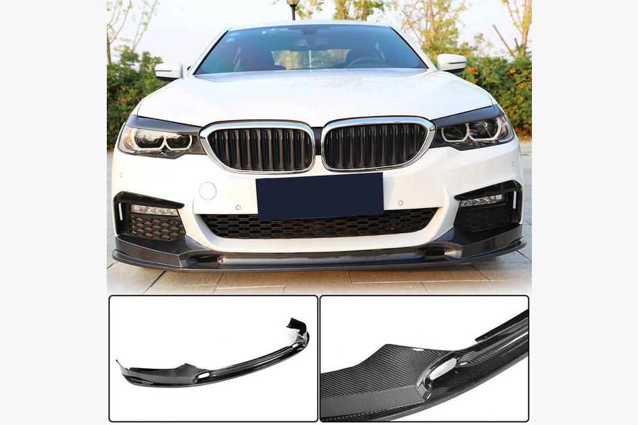 BMW řada 5 G30/G31 2017–2023 Přední lip spoiler nárazníku Lip V2 (pro M-Sport 2017-2020, karbon) Image