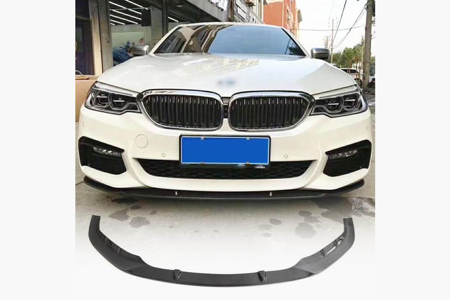 BMW řada 5 G30/G31 2017–2023 Přední lip spoiler nárazníku Lip V3 (pro M-Sport 2017-2020, karbon) Fotografie 1