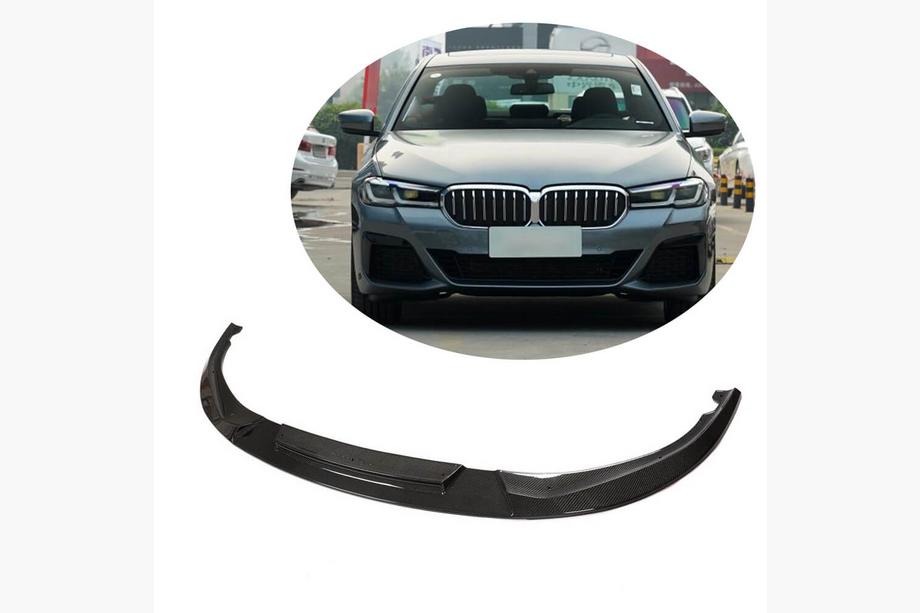 BMW řada 5 G30/G31 2017–2023 Přední lip spoiler nárazníku Lip V2 (pro M-Sport 2021-2024, karbon) Image