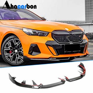 Přední lip spoiler na nárazník (pro M-Sport, karbon) BMW řada 5/i5 G60/G60E/G61 2023– fotografie 1