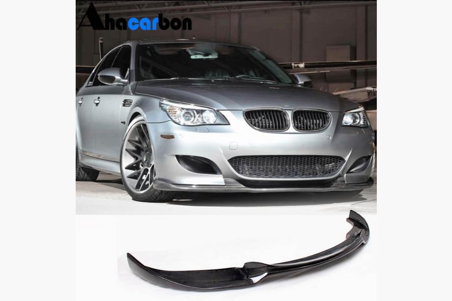 BMW řada 5 E60/E61 2003–2010 Přední lip spoiler na nárazník (pro M5, karbon) Image