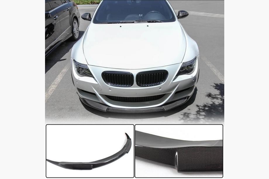 BMW řady 6 E63/E64 2003–2010 Přední lip spoiler na nárazník (pro M6, karbon) Image
