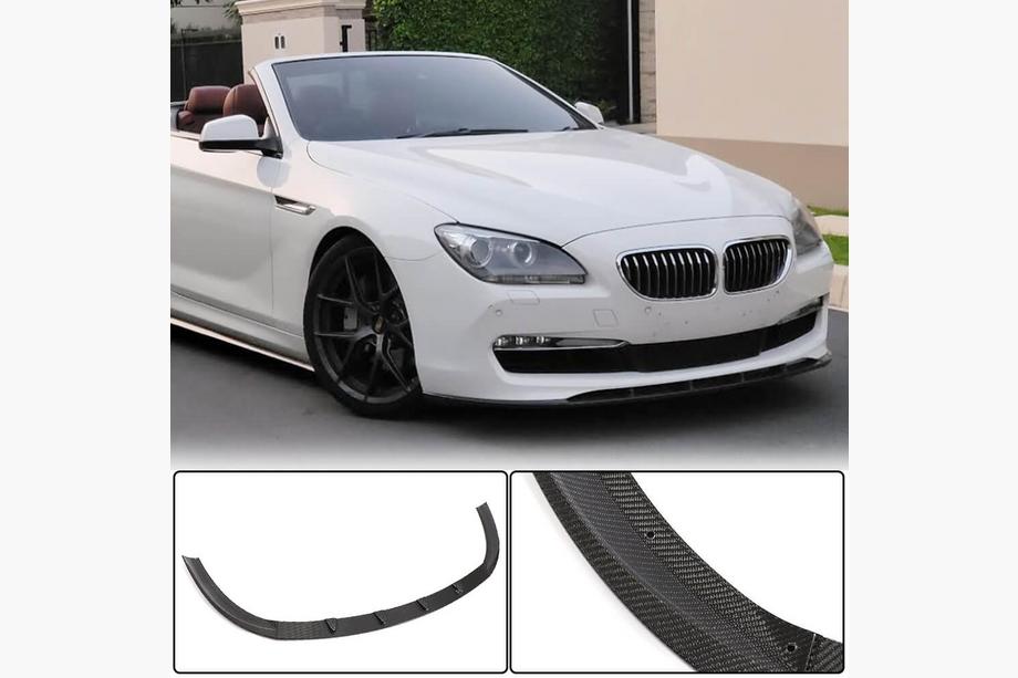 BMW řady 6 F12/F13/F06 2011–2018 Nástavec předního nárazníku Lip (pro Base 2011-2014, karbon) Image