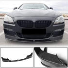 BMW řady 6 F12/F13/F06 2011–2018 Nástavec na přední nárazník Lip V1 (pro M-Sport, karbon) fotografie 1