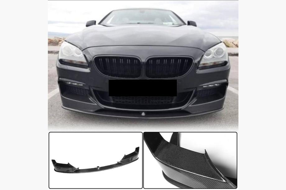 BMW řady 6 F12/F13/F06 2011–2018 Nástavec na přední nárazník Lip V1 (pro M-Sport, karbon) Image