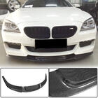BMW řady 6 F12/F13/F06 2011–2018 Přední lip spoiler nárazníku Lip V2 (pro M-Sport, karbon) fotografie 1