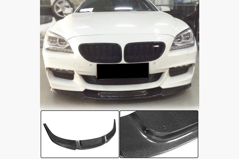 BMW řady 6 F12/F13/F06 2011–2018 Přední lip spoiler nárazníku Lip V2 (pro M-Sport, karbon) Image