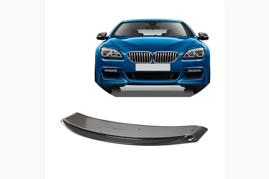 BMW řady 6 F12/F13/F06 2011–2018 Přední lip spoiler na nárazník Lip V3 (pro M-Sport, karbon) Image