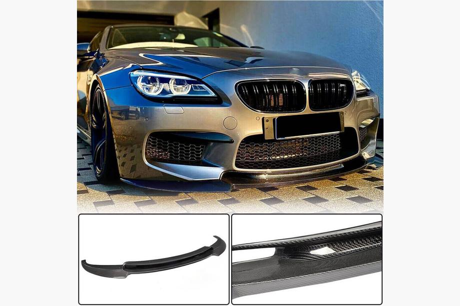 BMW řady 6 F12/F13/F06 2011–2018 Přední lip spoiler na nárazník Lip V2 (pro M6, karbon) Fotografie 3
