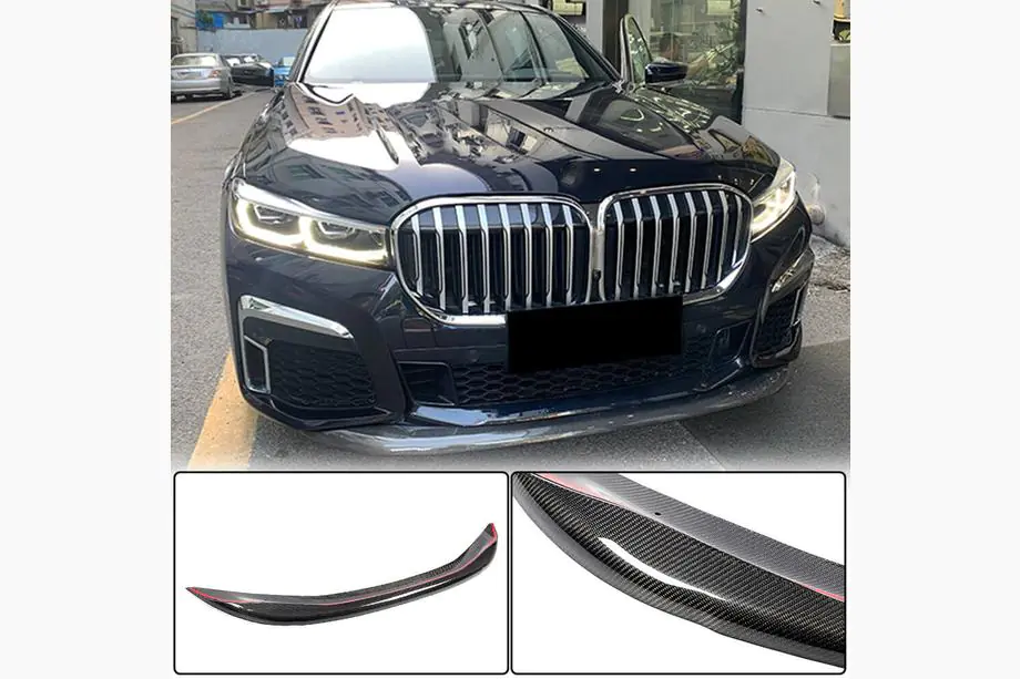 BMW řada 7 G11/G12 2015–2022 Přední lip spoiler Lip V1 (pro M-Sport 2019-2022, karbon) Image