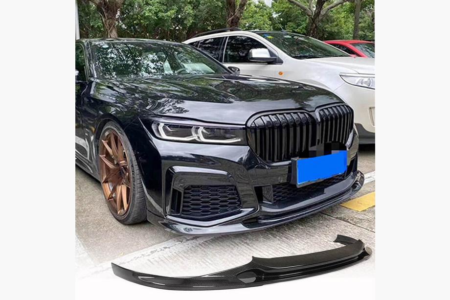 BMW řada 7 G11/G12 2015–2022 Lip spoiler na přední nárazník Lip V2 (pro M-Sport 2019-2022, karbon) Image