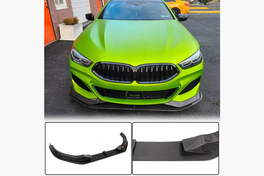 BMW řada 8 G14/G15/G16 2018– Nástavec na přední nárazník Lip V1 (pro M-Sport, karbon) Image