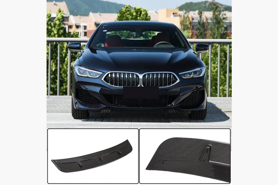 BMW řada 8 G14/G15/G16 2018– Lip spoiler na přední nárazník Lip V4 (pro M-Sport, karbon) Image