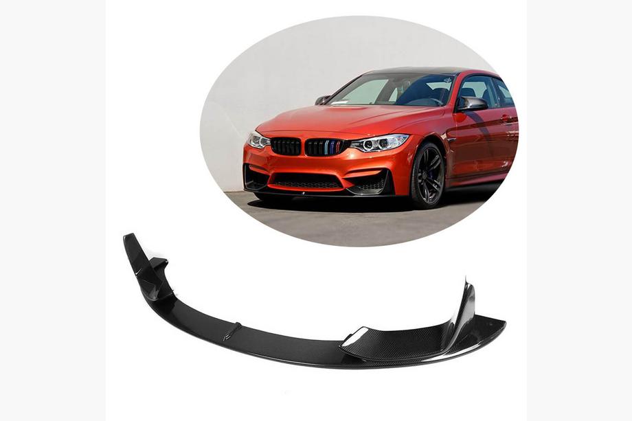 BMW řada 3 F30/F31 2012–2019 Lip spoiler předního nárazníku V4 (pro F80, karbon) Image