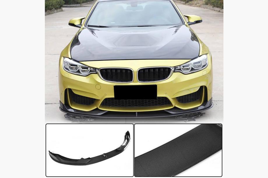 BMW řada 3 F30/F31 2012–2019 Přední lip spoiler na nárazník V2 (pro F80, karbon) Image