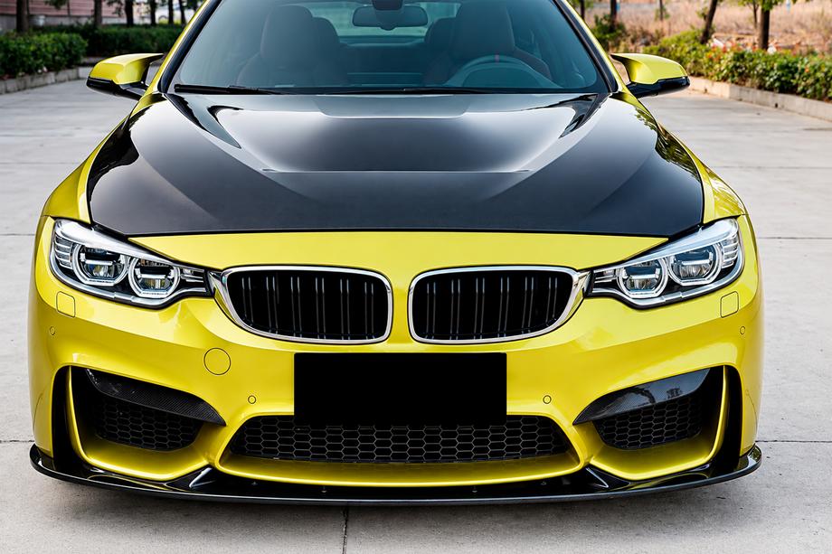 BMW řada 3 F30/F31 2012–2019 Nástavec předního nárazníku Lip V1 (pro F80, karbon) Image