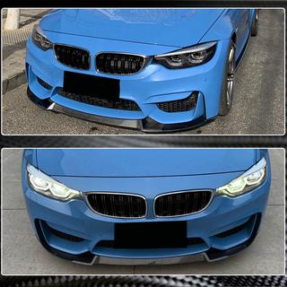 Karbonový přední lip spoiler nárazníku Lip V8 (pro F80) BMW řada 3 F30/F31 2012–2019 fotografie 3