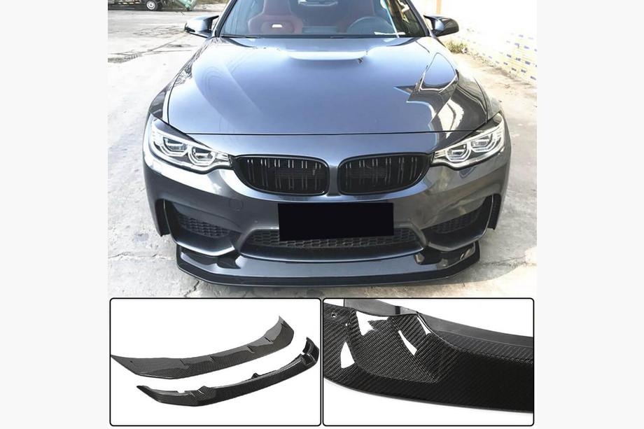 BMW řada 4 F32/F33/F36 2012–2020 Přední lip spoiler na nárazník Lip V1 (pro F82/F83, karbon) Image
