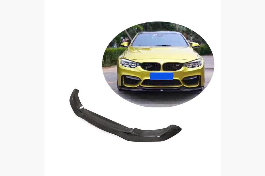 BMW řada 4 F32/F33/F36 2012–2020 Nástavec na přední nárazník Lip V5 (pro F82/F83, karbon) Fotografie 1