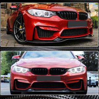 Lip spoiler předního nárazníku Lip V9 (pro F82/F83, karbon) BMW řada 4 F32/F33/F36 2012–2020 fotografie 3