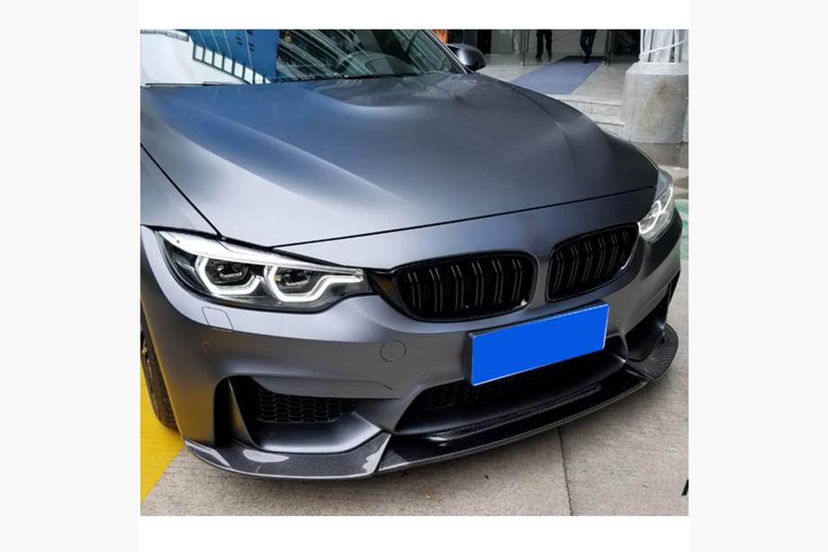 BMW řada 4 F32/F33/F36 2012–2020 Přední lip spoiler Lip V10 (pro F82/F83, karbon) Fotografie 2